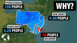 Why So Few Americans Live In Delaware As Compared To Pennsylvania, Maryland, or New Jersey Instructional Video