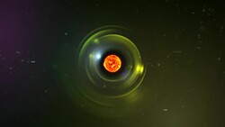 Sun and lens flare Stock Footage