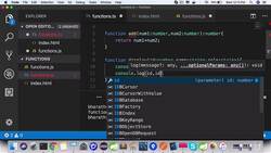 TypeScript for Beginners - Using Optional Parameters Instructional Video