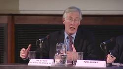 Michael Meacher MP on climate change and foreign aid Instructional Video