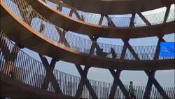 Sustainable 45-metre observation towers opens in Denmark News Clip