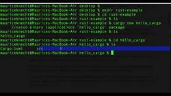 Rust Programming 2023 - A Comprehensive Course for Beginners - How to Use the Cargo Tool in Rust Instructional Video