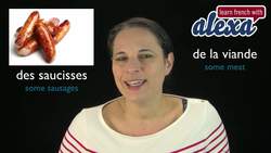 Meat in French (basic French vocabulary from Learn French With Alexa) Instructional Video