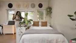 Denise's Small/Cool Winning 280 Square Foot Oakland Studio | House Tours Instructional Video