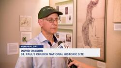 Local veterans honored at Saint Paul's Church National Historic Site News Clip