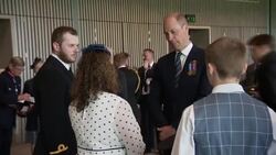 Prince William at the National Memorial Arboretum News Clip