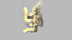 Swastika Religious symbol Particles Animation, Stock Footage