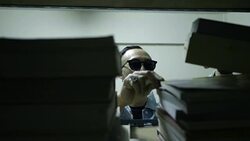 Bookshelf : Design Idea Stock Footage