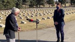 Veterans mark Remembrance Day without large ceremonies News Clip