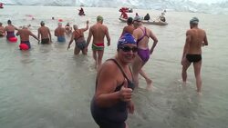 VOICED : Ice swimming grannies defy age and cold in Patagonia News Clip