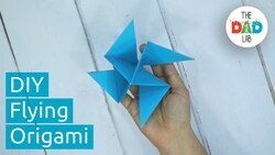 How to Make a Paper Helicopter that Flies Instructional Video