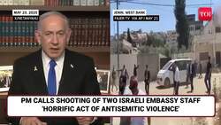 Netanyahu Slams Macron, Starmer & Carney After Killing Of Israel Embassy Staff In Washington News Clip
