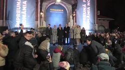 CLEAN : Romania: President Klaus Iohannis wins reelection News Clip