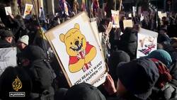 Hundreds protest in London against proposed Chinese 'super-embassy' News Clip