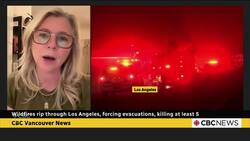 Former Vancouver resident describes what it's like as wildfires rip through Los Angeles News Clip