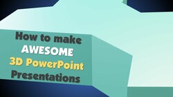 Creating Awesome 3D Effects in PowerPoint Instructional Video
