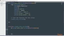 Learning D3.JS 5.0 10.4: Make It More Functional Instructional Video