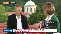 Summers on U.S. Economy, Inflation and `Secular Stagnation' News Clip