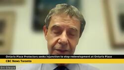 Construction work at Ontario Place paused amid legal battle News Clip