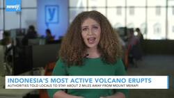 Indonesia's Most Active Volcano Erupts News Clip