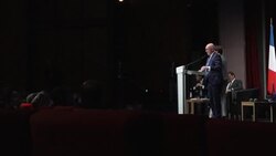 CLEAN : France's right-wing Les Republicains candidates take part in party's National Council (2) News Clip