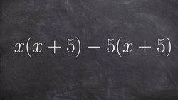 Finding the degree and leading coefficient of a polynomial not in standard form Instructional Video