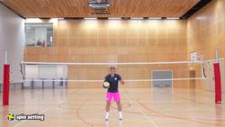 Volleyball - Spin setting Instructional Video