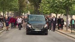 CLEAN : Funeral held for Auschwitz survivor Marceline Loridan Ivens News Clip