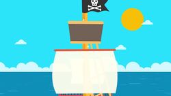 I Saw A Ship A Sailing - Nursery Rhymes | Lingokids Instructional Video