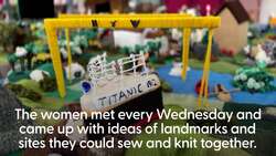 Women seek home for 12ft by 11ft woollen map of Ireland News Clip