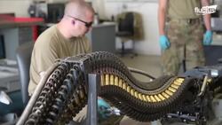 Genius Process of Loading US F-15 with Monstrously Powerful 20mm Rounds Instructional Video