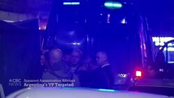Suspect arrested after assassination attempt on Argentine VP News Clip