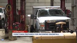 Yorktown officials detail snowstorm prep, announce emergency declaration News Clip
