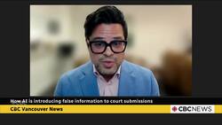 How AI is introducing false information to court submissions News Clip