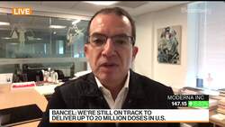 Moderna CEO Hopes to Get Vaccine Approval in Next Few Weeks News Clip