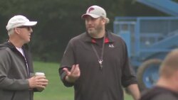 Arthur Smith overseeing Atlanta Falcons training session News Clip