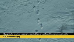Migrant who survived crossing border in blizzard testifies at human smuggling trial News Clip