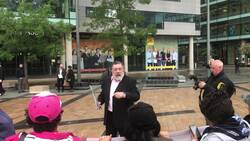 Ricky Tomlinson attends demonstration against removal of free TV licences for over 75s News Clip