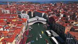 Mapping One Piece: A Drone's Eye View of Fiction vs. Reality Stock Footage