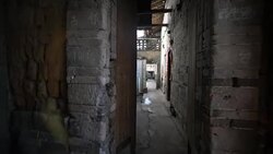 Buildings and lifestyles in Yiqian Old town, Guangchang County Stock Footage