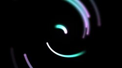 Motion green and purple lines abstract background Stock Footage