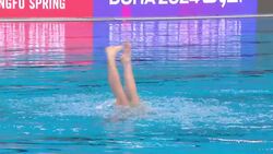 Canada's Jacqueline Simoneau swims to silver in Doha News Clip