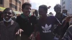 CLEAN : Thousands of Sudanese march in Khartoum in anti-coup rallies News Clip