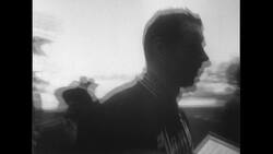 United States, c.1951: Joe DiMaggio is honored for his heroics Stock Footage