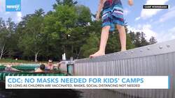 CDC Says No Masks, Social Distance Needed At Vaccinated Summer Camps News Clip
