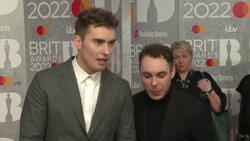 BRIT awards 2022 red carpet and interview with Sam Fender News Clip