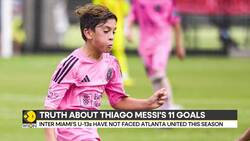 Did Lionel Messi’s son really score 11 goals in one match? News Clip