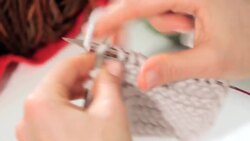 How to Do a Garter Stitch in Knitting Instructional Video