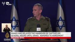 Second day of transfer of Israeli captives from Gaza has taken place at Rafah crossing News Clip