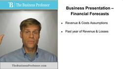Investor Presentation - Financial Forecasts Instructional Video